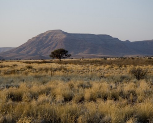 Montañas en el Namib
