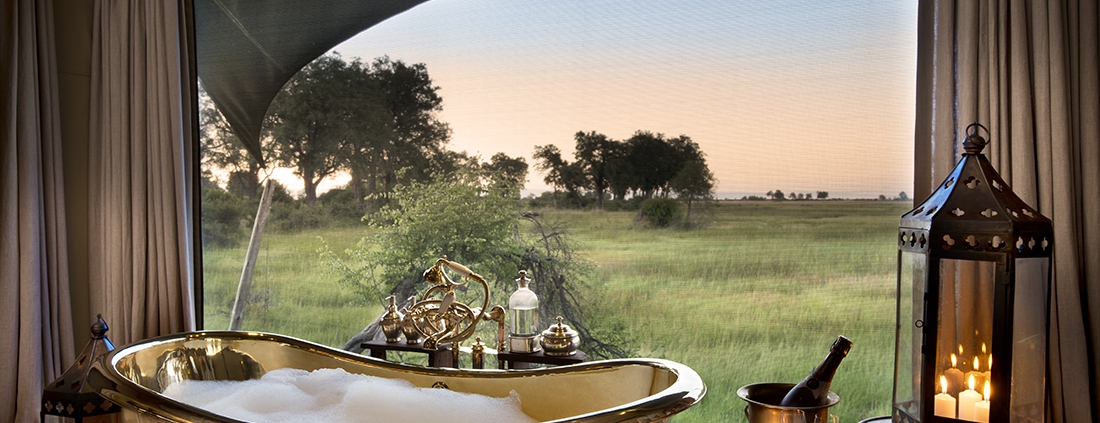 Vista desde el baño - Duba Plains