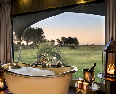 Vista desde el baño - Duba Plains