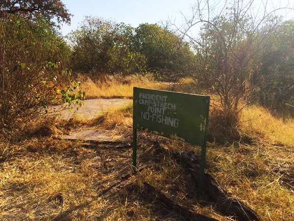 President Camp residencia presidente botswana seretse khama