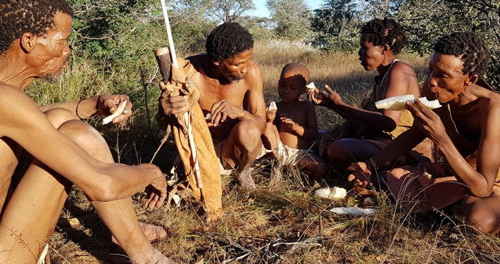 Bosquimanos en Tautona