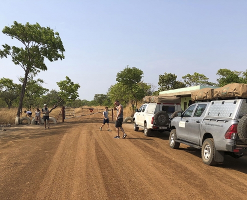 Zambia, entrada a Kafue