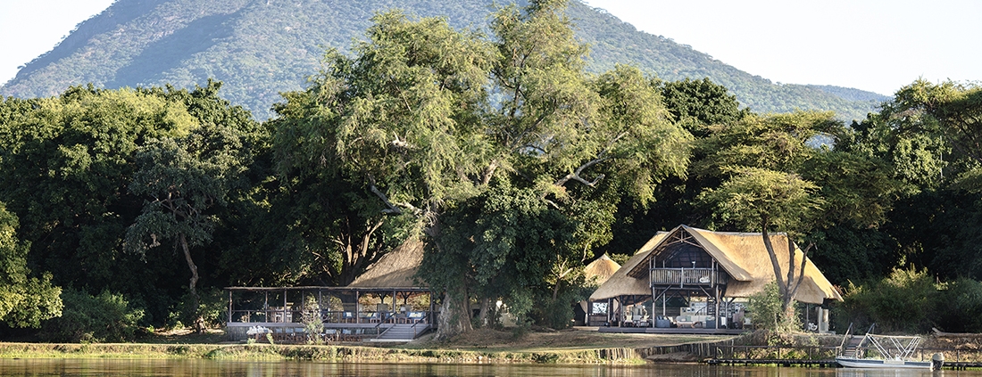 Chiawa Camp, vista desde el río