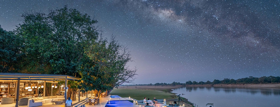 Cúpula de estrellas en South Luangwa