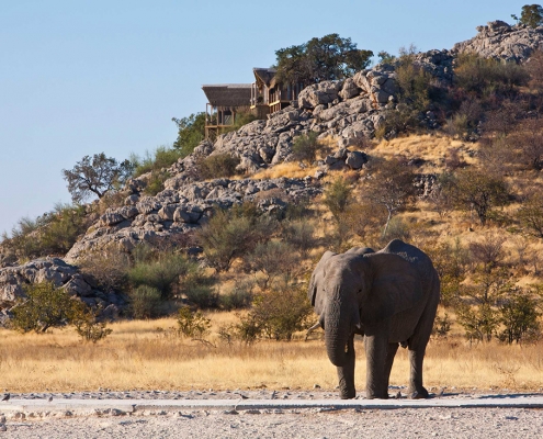 Oeste de Etosha - Dolomite Camp