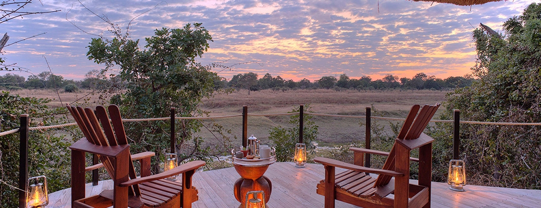 Vistas de Soutj Luangwa desde Lion Camp