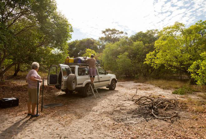 Liuwa Plains - Camping