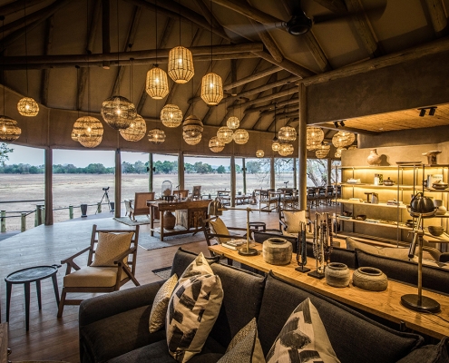 Zona comun Tienda en Puku Ridge Camp