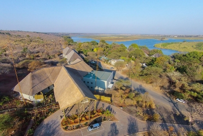 Vista aérea Chobe Bush Lodge