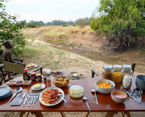 Chikoko Trails: desayuno preparado al fuego