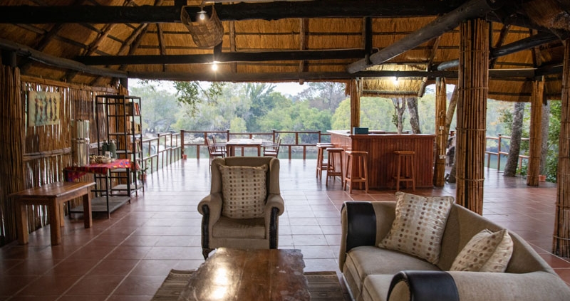 Kafue River Lodge - El area comun