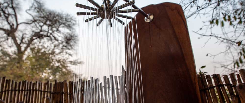 Kafue River Lodge - Ducha exterior