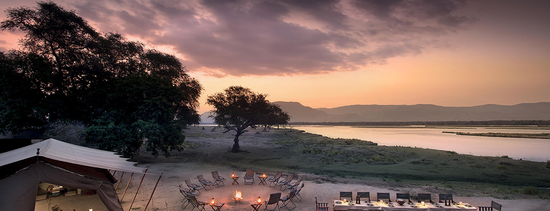 Zambezi Expeditions - Vista del Camp