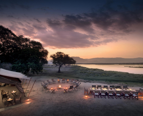 Zambezi Expeditions - Vista del Camp