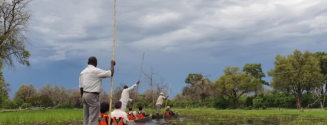 Khwai Leadwood Camp - Safari en mokoro