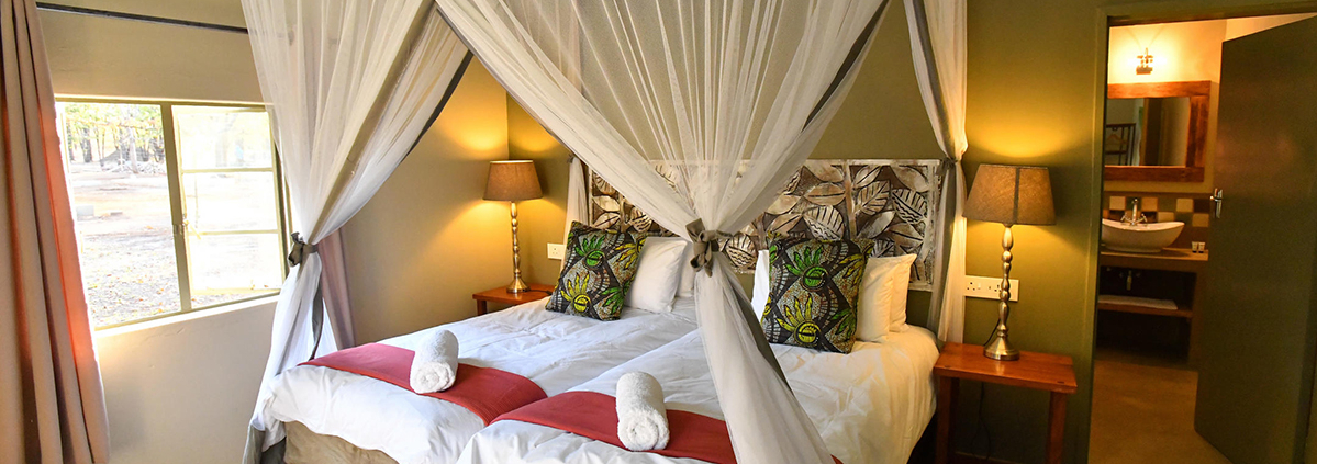 Robins Camp, interior de un chalet