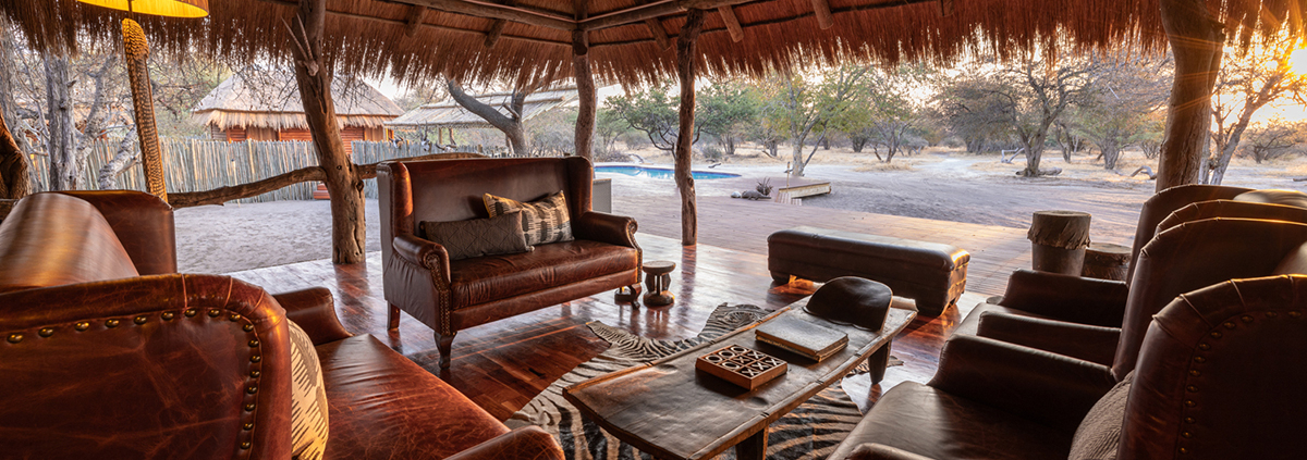 Evolve Back Kalahari Gham Dhao Lodge, Lounge